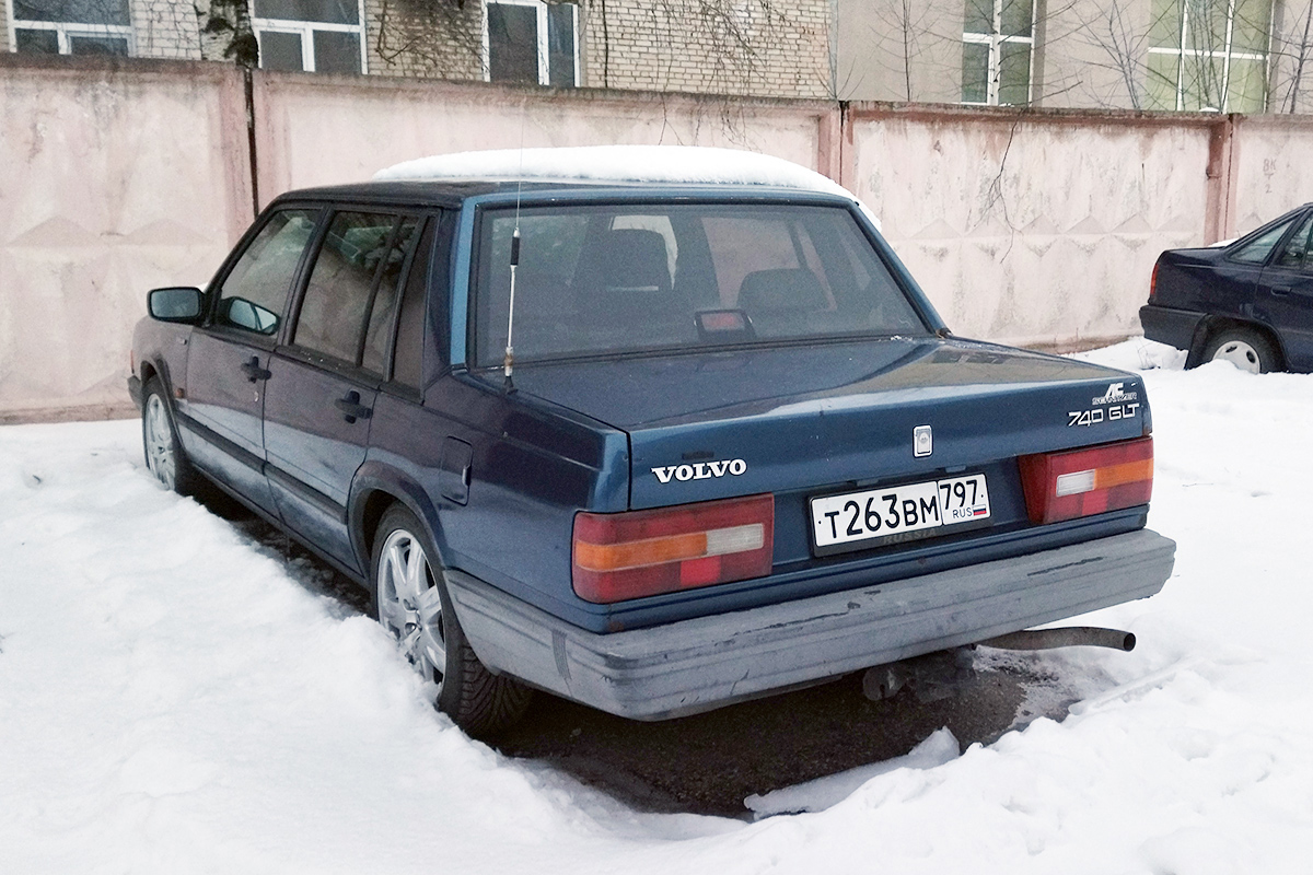 Москва, № Т 263 ВМ 797 — Volvo 740 '84-92