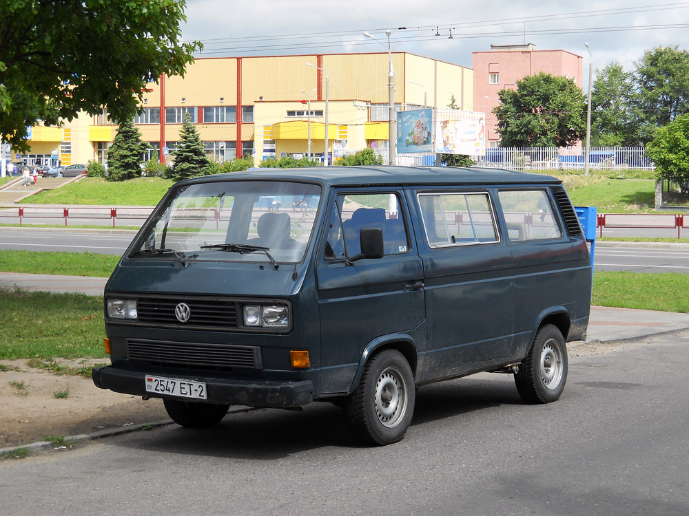 Витебская область, № 2547 ЕТ-2 — Volkswagen Typ 2 (Т3) '79-92