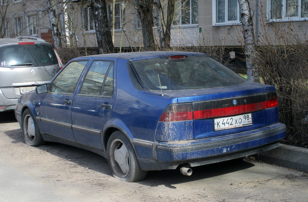Санкт-Петербург, № К 442 ХО 98 — Saab 9000 '84-98