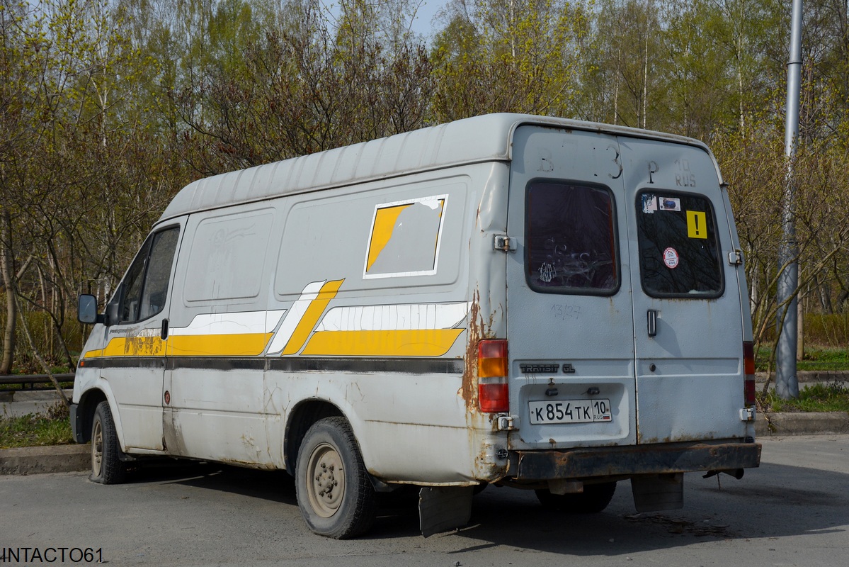 Карелия, № К 854 ТК 10 — Ford Transit (3G) '86-94