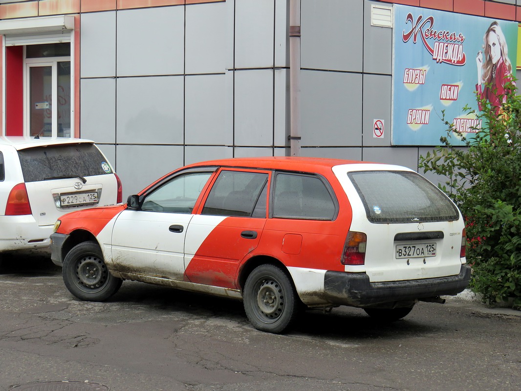 Приморский край, № В 327 ОА 125 — Toyota Corolla (E100) '91-02