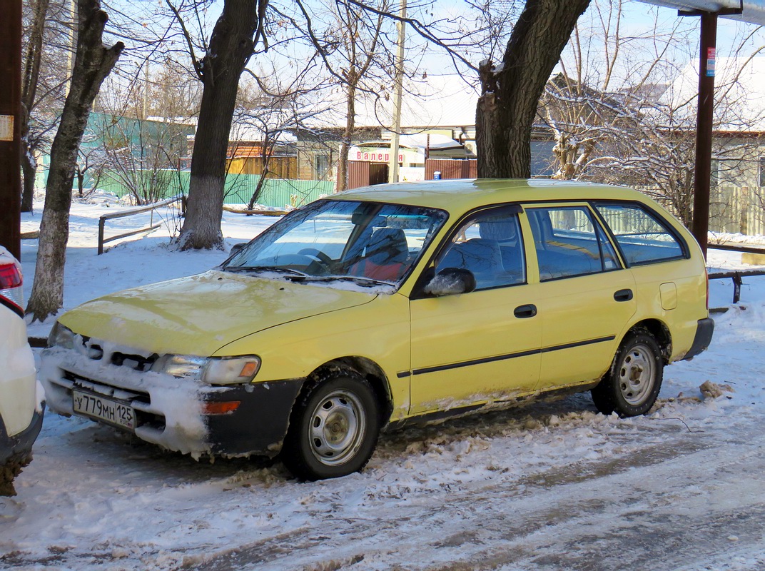 Приморский край, № У 779 МН 125 — Toyota Corolla (E100) '91-02