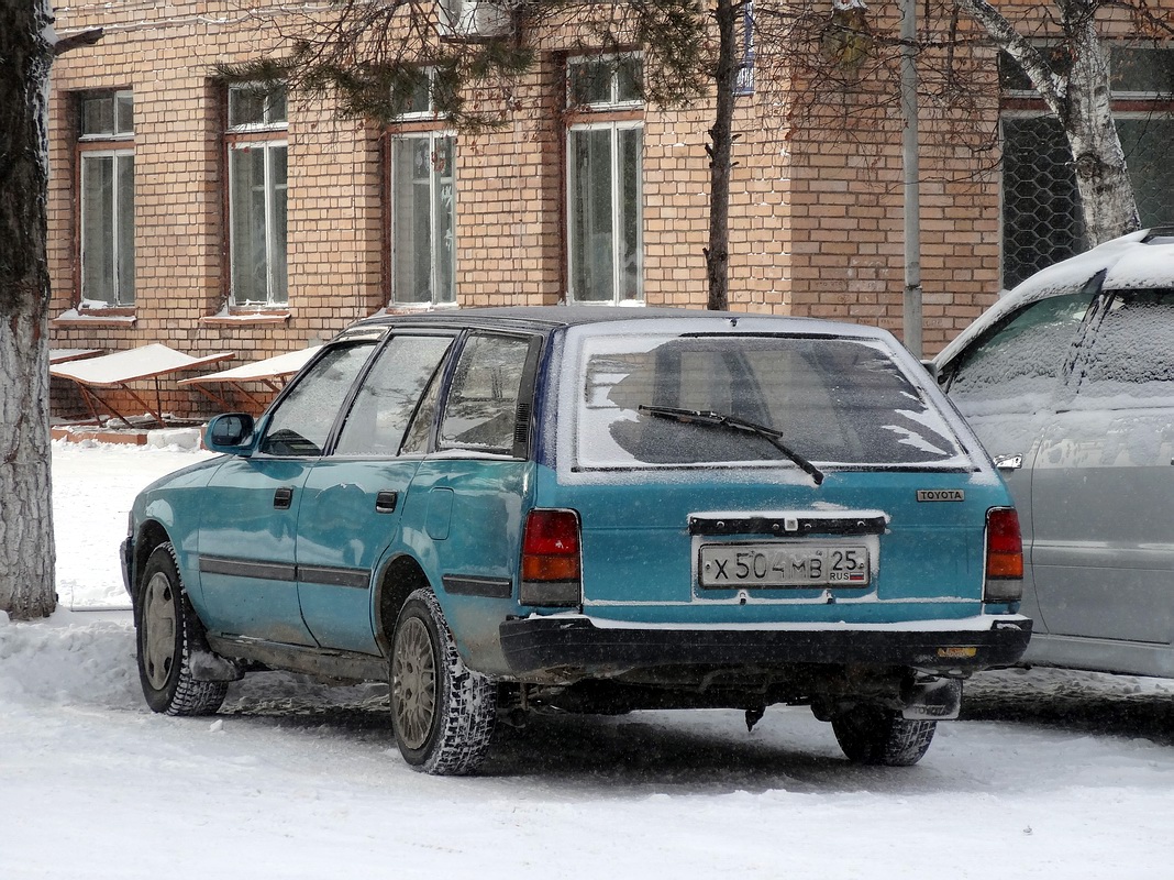 Приморский край, № Х 504 МВ 25 — Toyota Corona (T170) '87-93