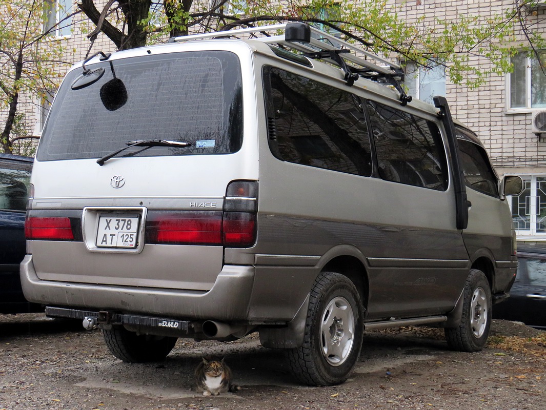 Приморский край, № Х 378 АТ 125 — Toyota Hiace (H100) '89-04