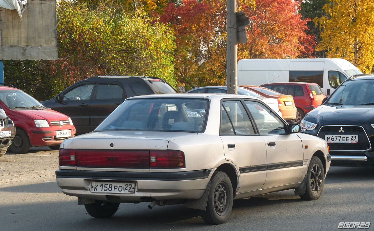 Архангельская область, № К 158 РО 29 — Mazda 323 (BG) '89-94