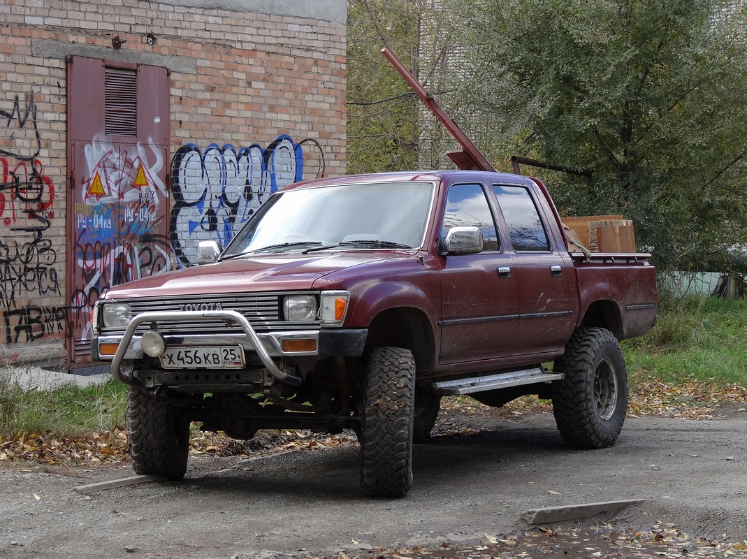 Приморский край, № Х 456 КВ 25 — Toyota Hilux (5G) '88-97