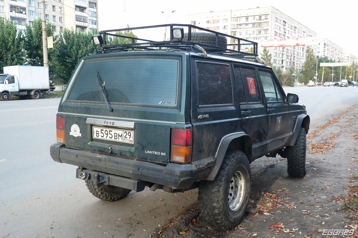 Архангельская область, № В 595 ВМ 29 — Jeep Cherokee (XJ) '84-01