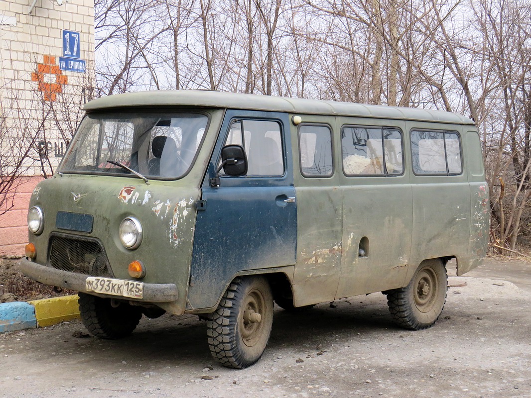Приморский край, № М 393 КК 125 — УАЗ-2206 '85-03