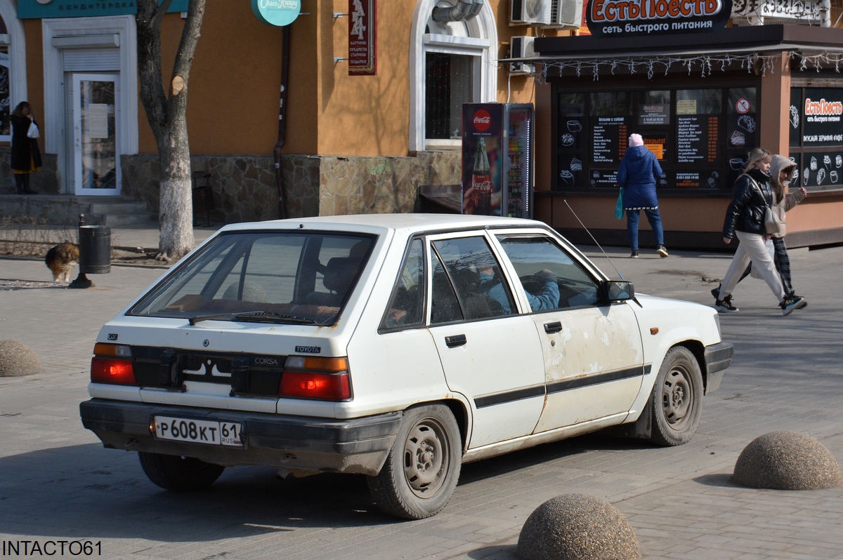 Ростовская область, № Р 608 КТ 61 — Toyota Corsa (L20) '82-90