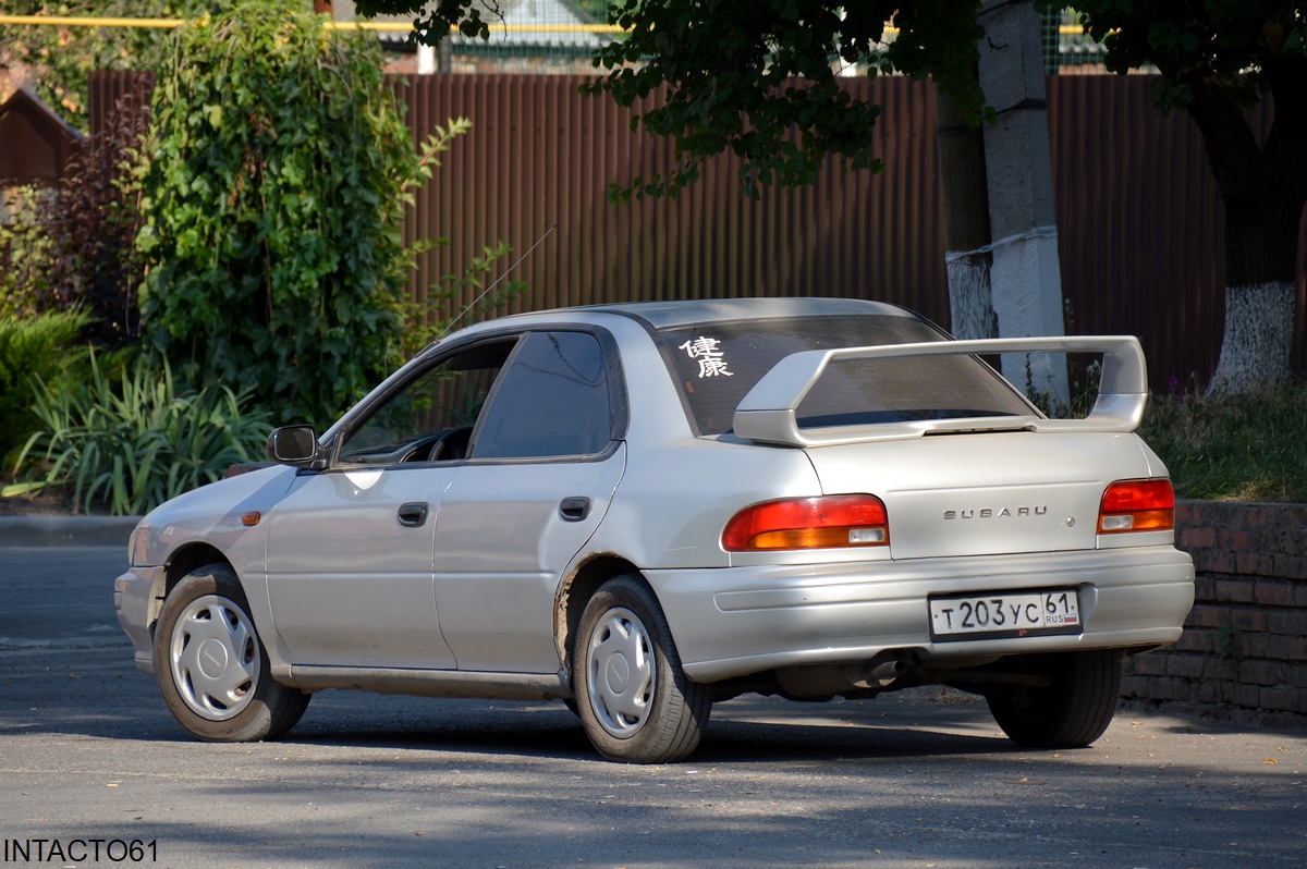 Ростовская область, № Т 203 УС 61 — Subaru Impreza '92–01
