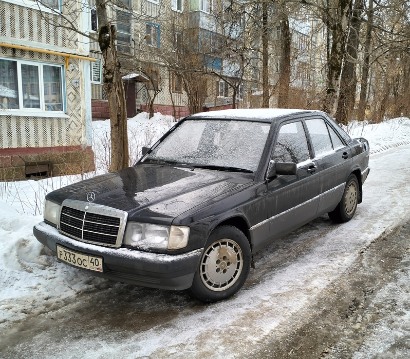 Калужская область, № Р 333 ОС 40 — Mercedes-Benz (W201) '82-93