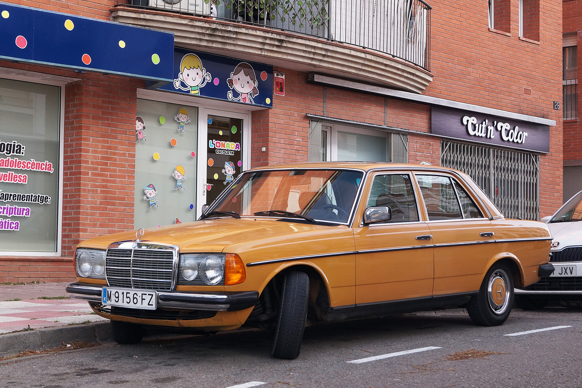 Испания, № M 9156 FZ — Mercedes-Benz (W123) '76-86