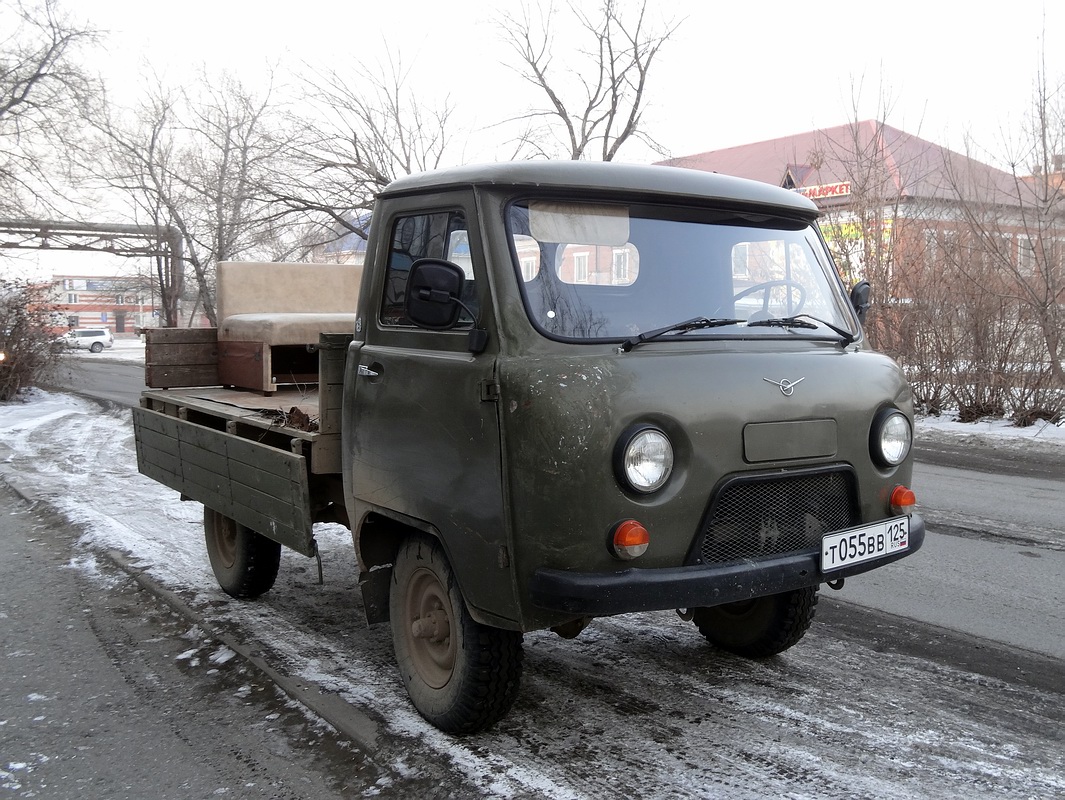 Приморский край, № Т 055 ВВ 125 — УАЗ-3303 '85-03