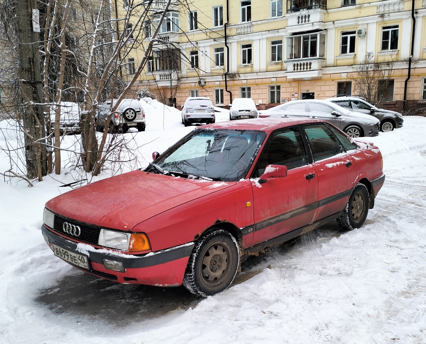 Калужская область, № В 699 ВЕ 40 — Audi 80 (B3) '86-91