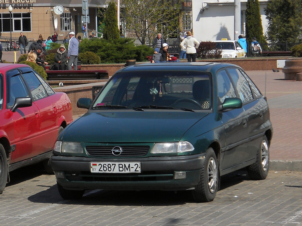 Витебская область, № 2687 ВМ-2 — Opel Astra (F) '91-98