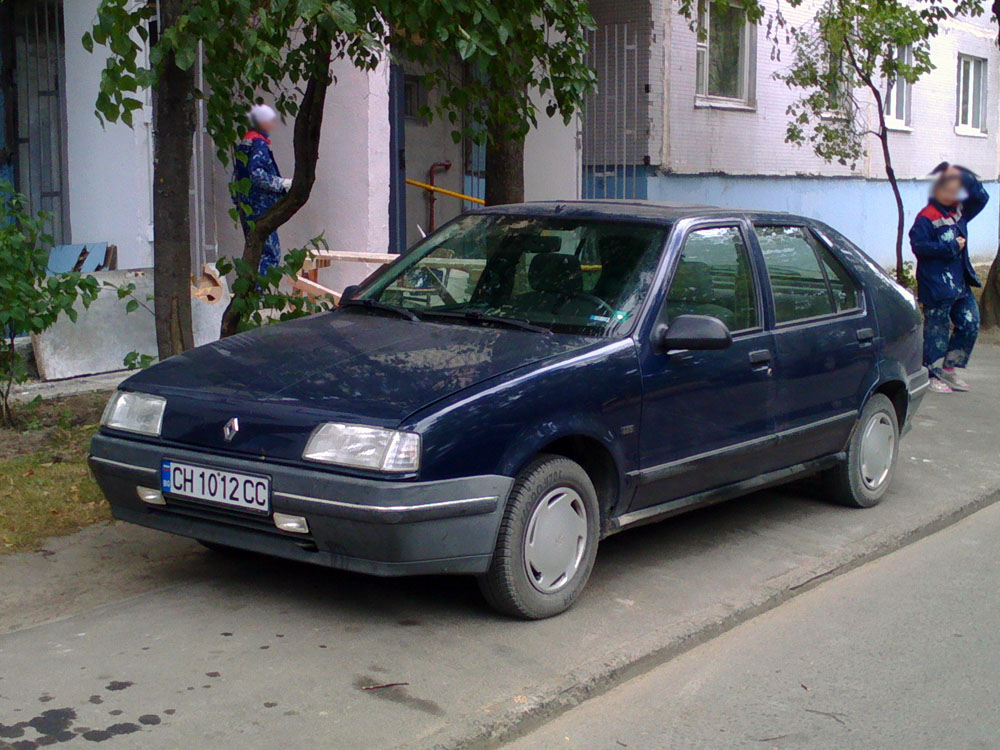 Болгария, № CH 1012 CC — Renault 19 '88-92