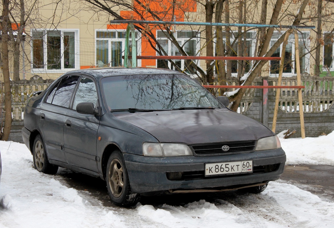 Псковская область, № К 865 КТ 60 — Toyota Carina E '92–97