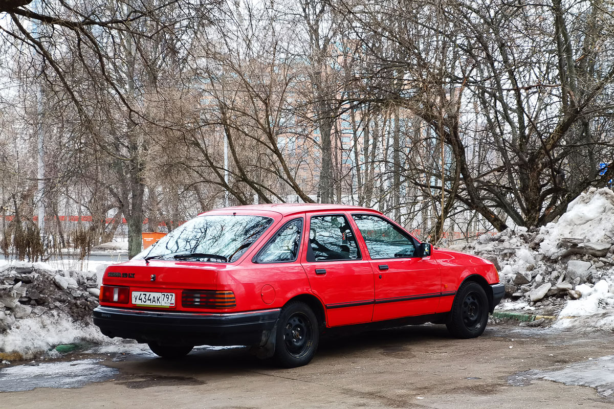 Москва, № У 434 АК 797 — Ford Sierra MkII '87-93