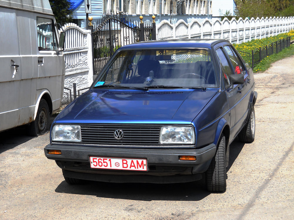 Витебская область, № 5651 ВАМ — Volkswagen Jetta Mk2 (Typ 16) '84-92