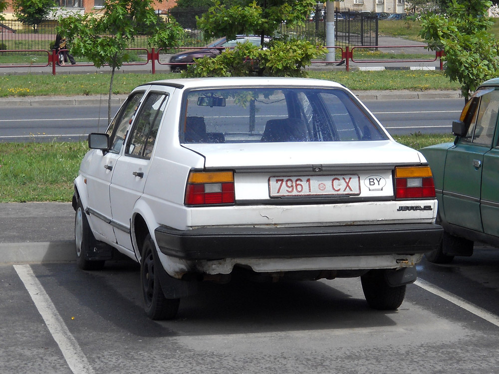 Гродненская область, № 7961 СХ — Volkswagen Jetta Mk2 (Typ 16) '84-92