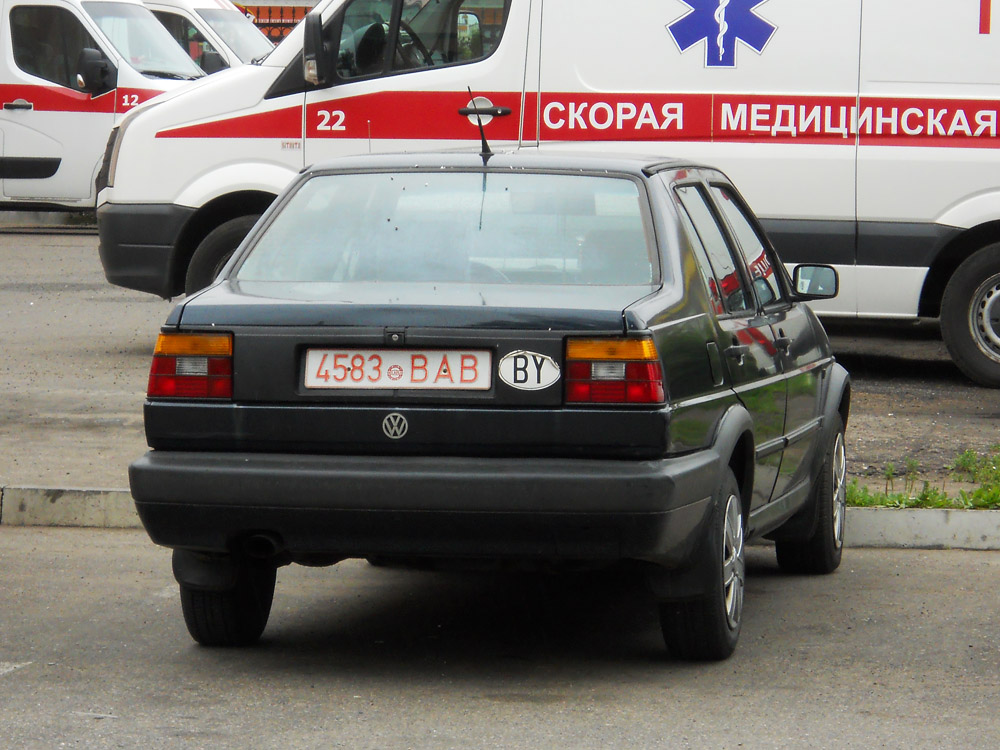Витебская область, № 4583 ВАВ — Volkswagen Jetta Mk2 (Typ 16) '84-92