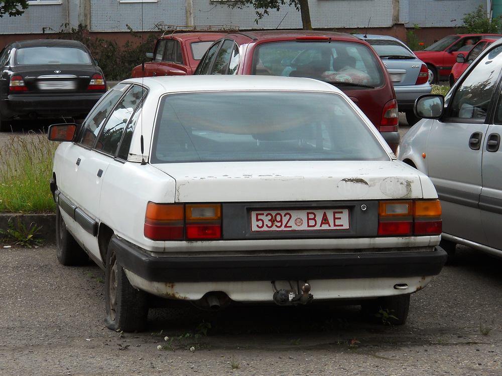 Витебская область, № 5392 ВАЕ — Audi 100 (C3) '82-91