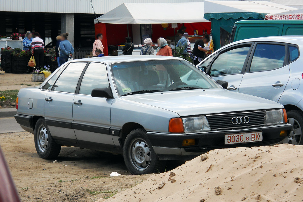 Витебская область, № 3030 ВК — Audi 100 (C3) '82-91