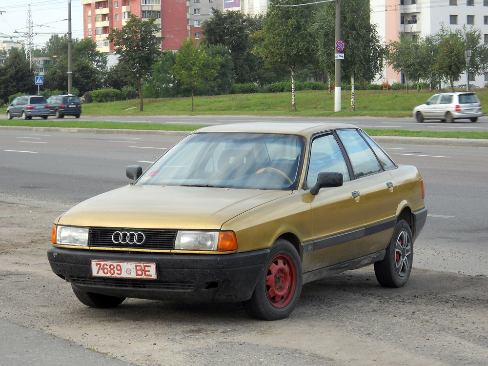 Витебская область, № 7689 ВЕ — Audi 80 (B3) '86-91