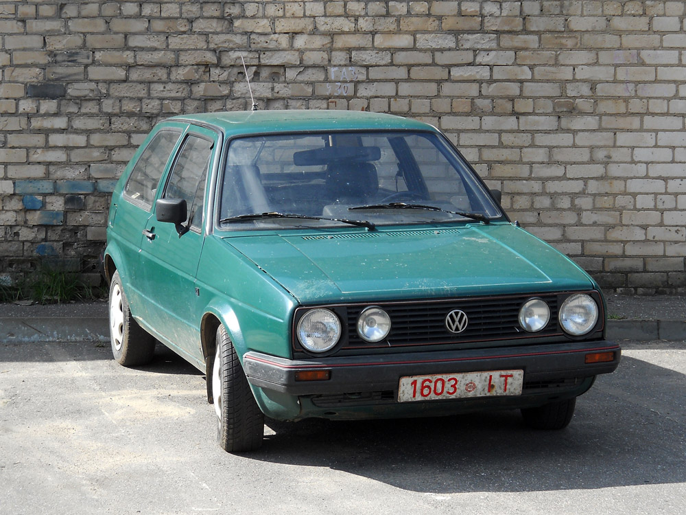 Витебская область, № 1603 ІТ — Volkswagen Golf (Typ 19) '83-92