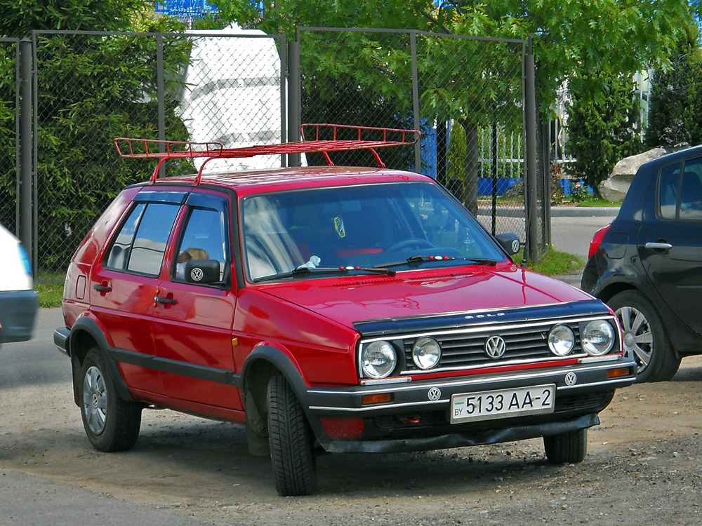 Витебская область, № 5133 АА-2 — Volkswagen Golf (Typ 19) '83-92