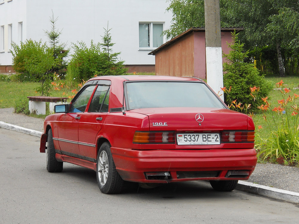 Витебская область, № 5337 ВЕ-2 — Mercedes-Benz (W201) '82-93