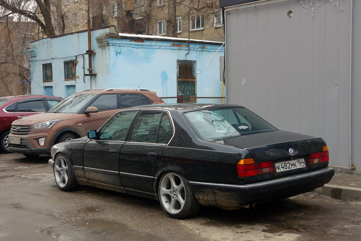 Саратовская область, № К 482 МК 164 — BMW 7 Series (E32) '86-94