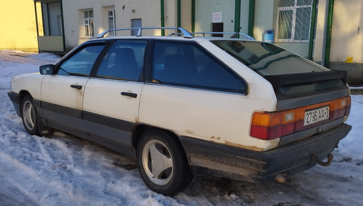 Витебская область, № 2796 АА-2 — Audi 100 Avant (C3) '82-91