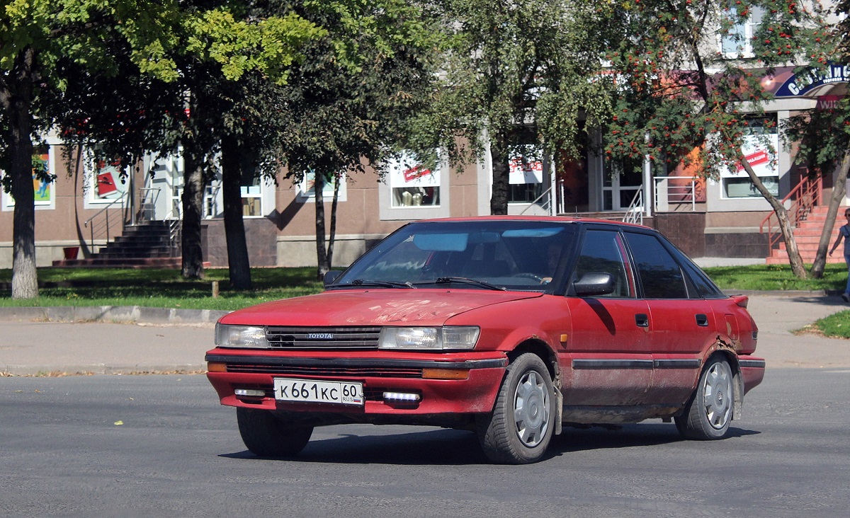 Псковская область, № К 661 КС 60 — Toyota Corolla (E90) '87-92