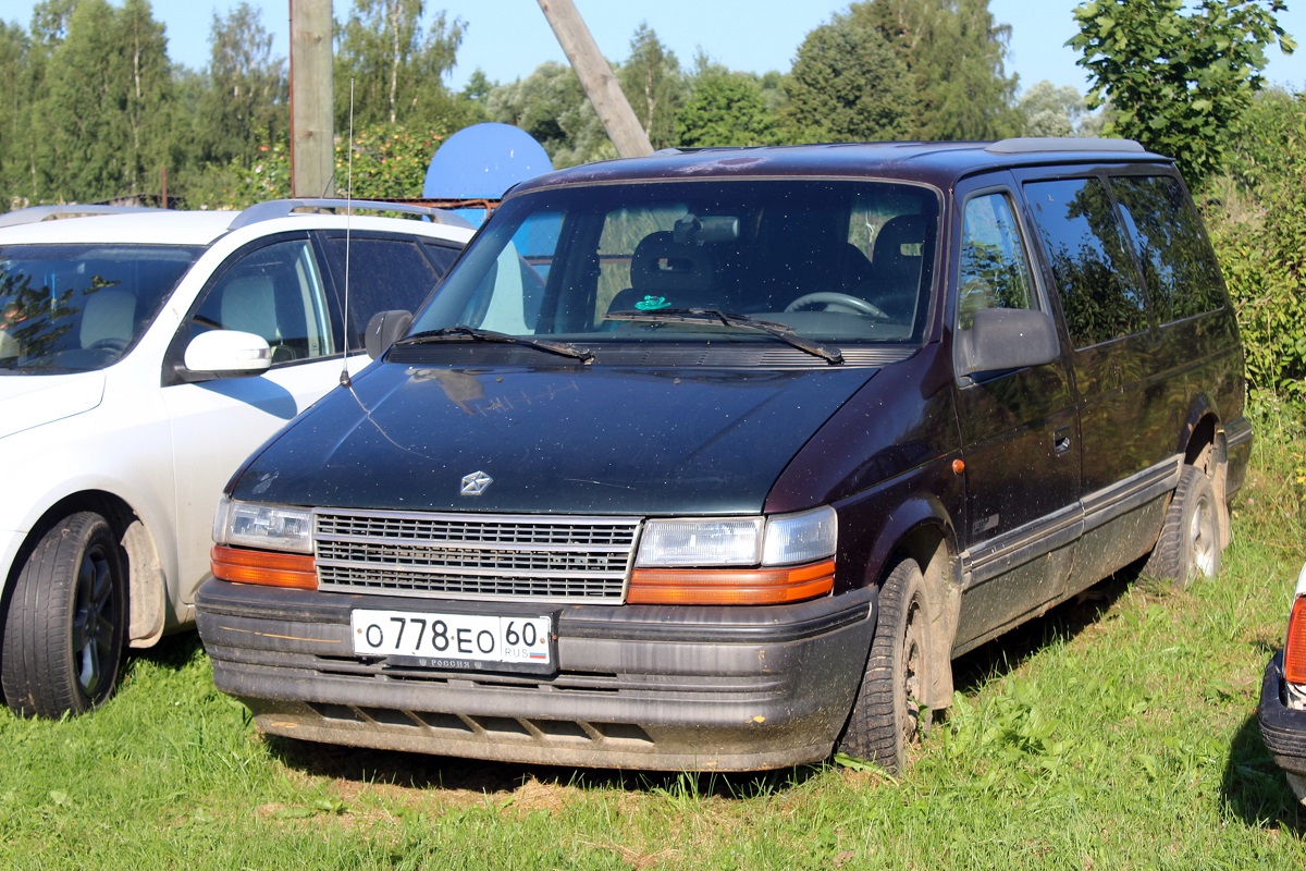 Псковская область, № О 778 ЕО 60 — Dodge Grand Caravan '91–95