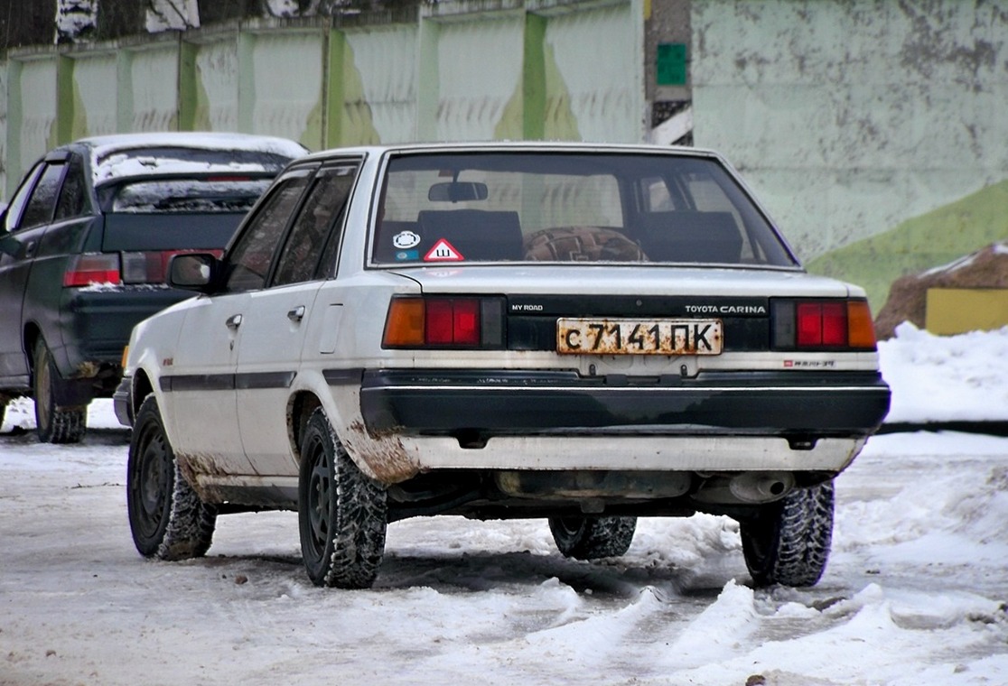 Приморский край, № С 7141 ПК — Toyota Carina (AT150) '84-88; Приморский край — Автомобили с советскими номерами