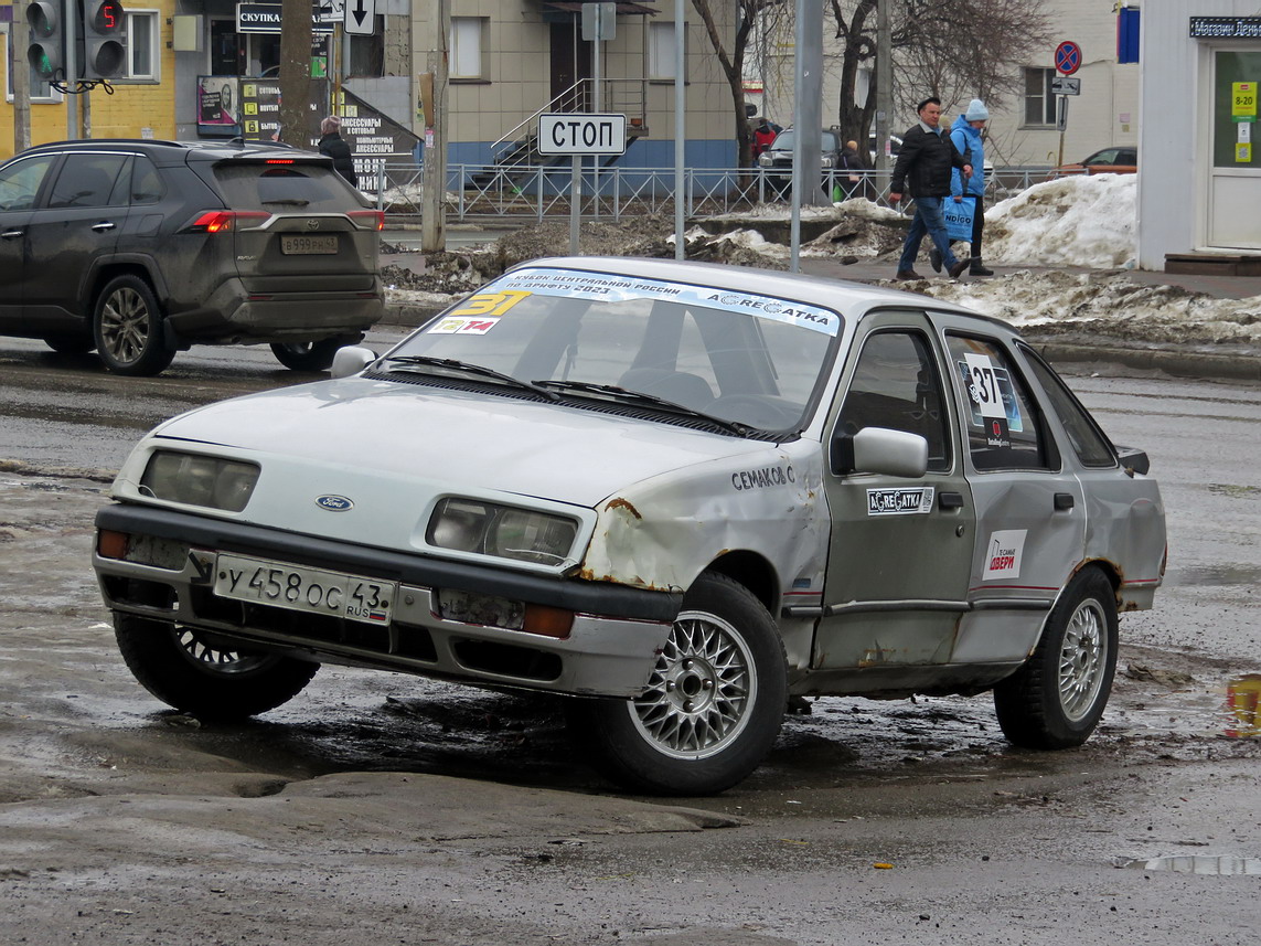 Кировская область, № У 458 ОС 43 — Ford Sierra MkI '82-87