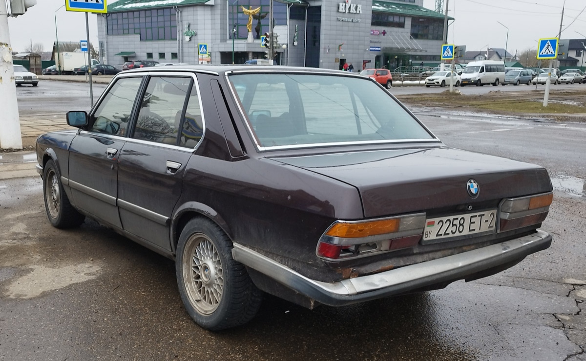 Витебская область, № 2258 ЕТ-2 — BMW 5 Series (E28) '82-88