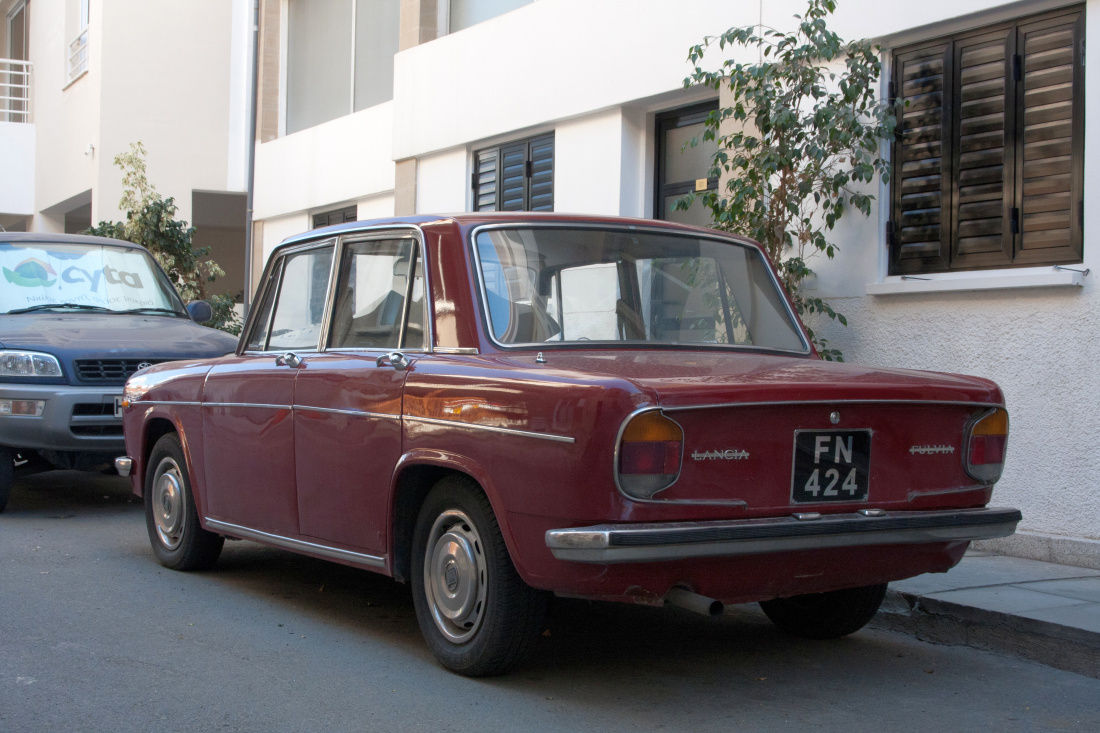 Кипр, № FN 424 — Lancia Fulvia Berlina (818) '63-72