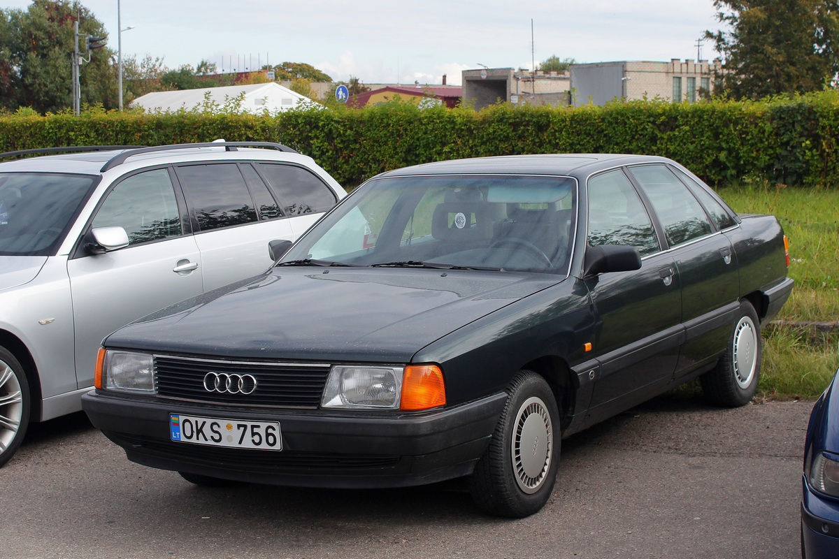 Литва, № OKS 756 — Audi 100 (C3) '82-91