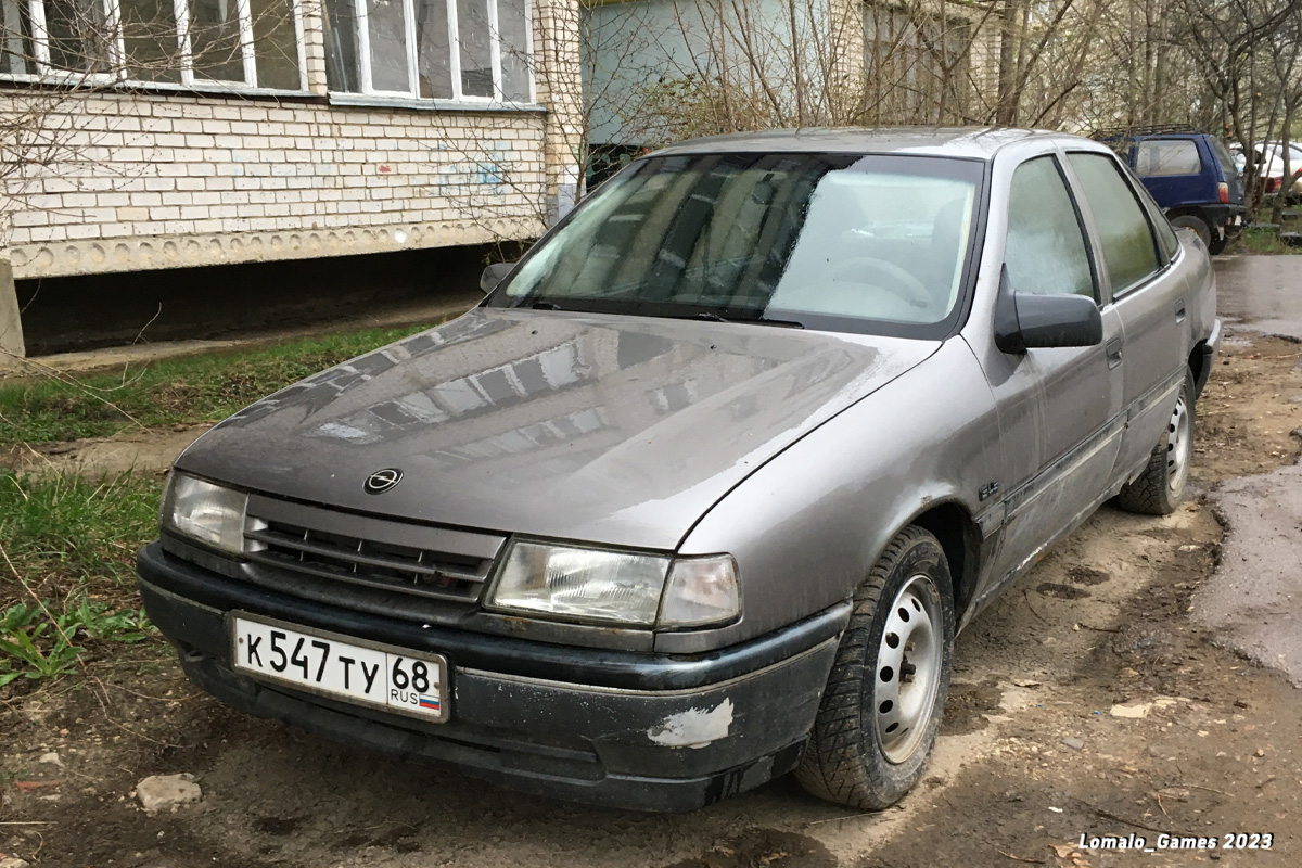 Тамбовская область, № К 547 ТУ 68 — Opel Vectra (A) '88-95