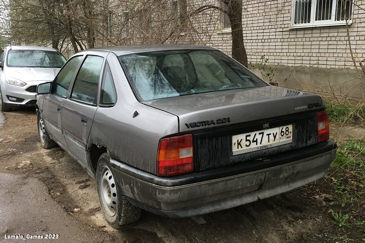 Тамбовская область, № К 547 ТУ 68 — Opel Vectra (A) '88-95