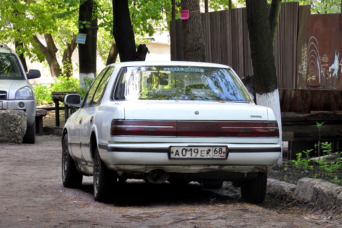 Тамбовская область, № А 019 ЕК 68 — Toyota Cresta (X80) '88-92