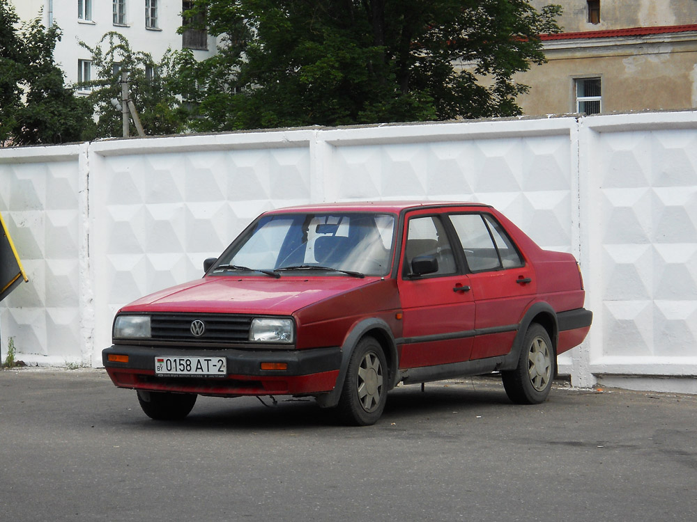 Витебская область, № 0158 АТ-2 — Volkswagen Jetta Mk2 (Typ 16) '84-92