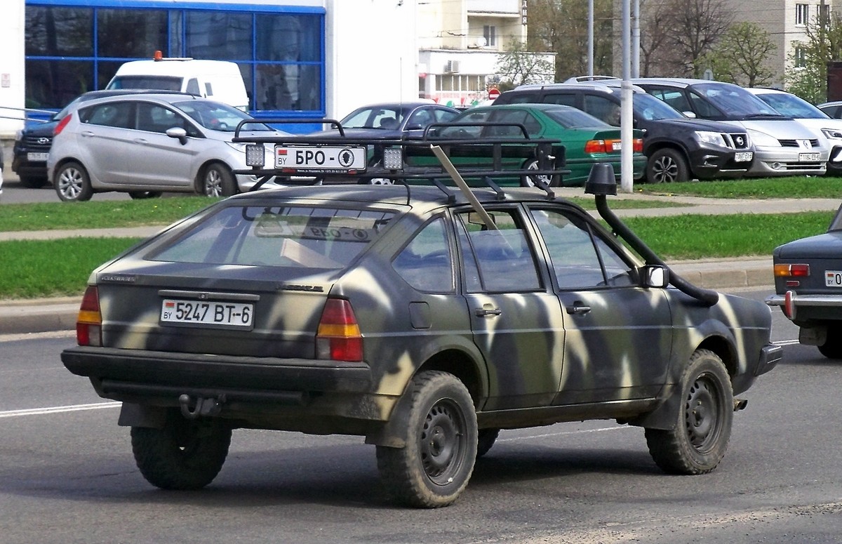 Могилёвская область, № 5247 ВТ-6 — Volkswagen Passat (B2) '80-88