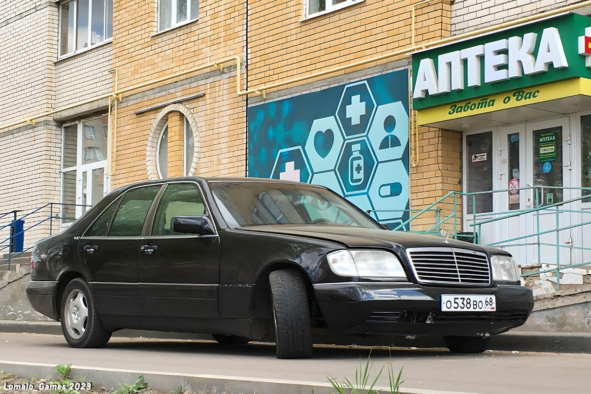 Тамбовская область, № О 538 ВО 68 — Mercedes-Benz (W140) '91-98