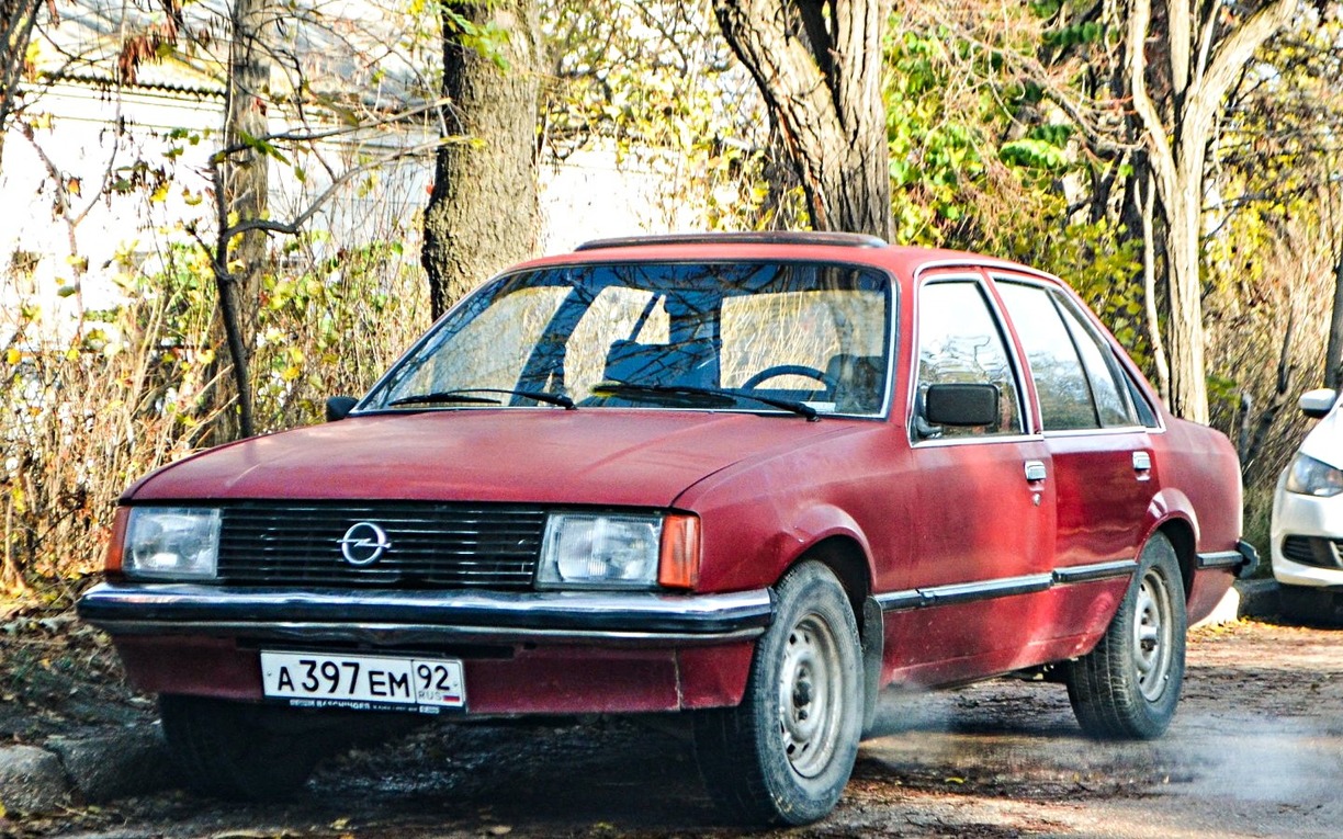 Севастополь, № А 397 ЕМ 92 — Opel Rekord (E1) '77-82