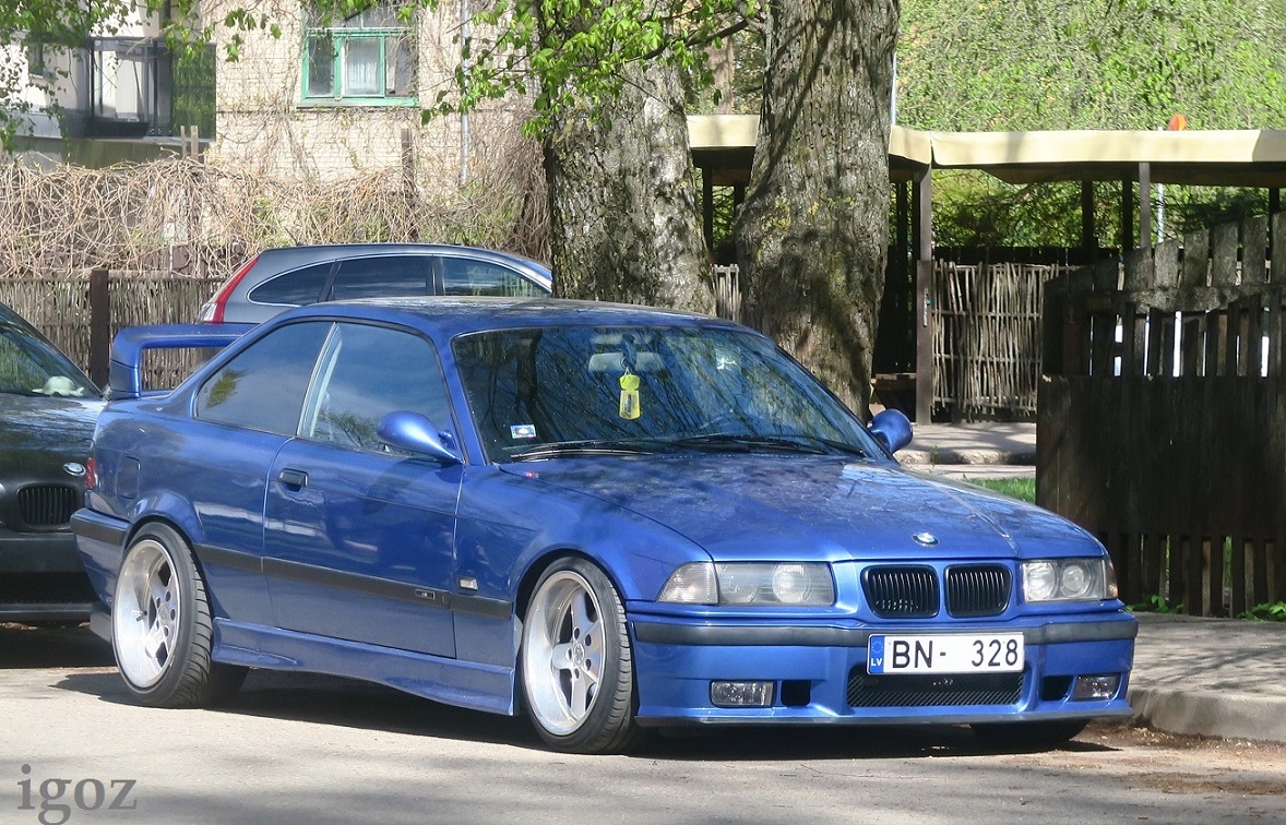 Латвия, № BN-328 — BMW 3 Series (E36) '90-00