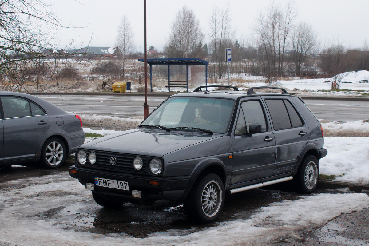 Литва, № FMF 187 — Volkswagen Golf (Typ 19) '83-92