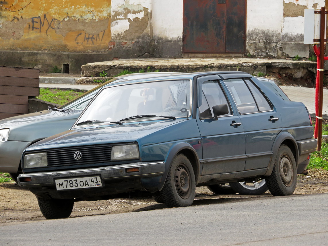 Кировская область, № М 783 ОА 43 — Volkswagen Jetta Mk2 (Typ 16) '84-92